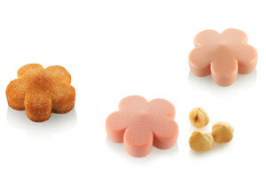 Moule en silicone professionnel 3D Silikomart 18 fleurs XS