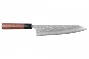 Couteau de chef japonais artisanal Yu Kurosaki Fujin 21cm SG2