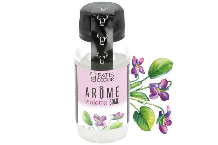 Ar&ocirc;me alimentaire Patisd&eacute;cor violette 50ml
