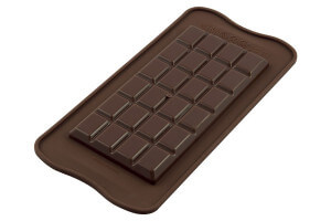 Moule en silicone professionnel Silikomart Easy Choc Classic Choco Bar 155x77mm