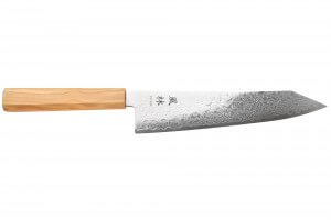 Couteau kiritsuke gyuto 21cm japonais Yuzo Ryuho Damas SG2