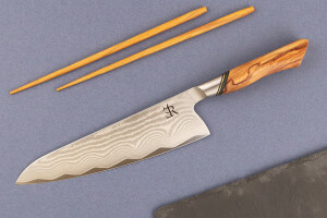 Couteau de chef 20,5cm Ryda Knives A-73 Legacy Damas et manche en olivier