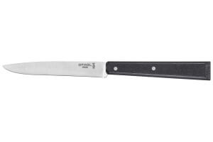 Couteau de table Opinel Bon Appétit Bois n°125 lame 11cm en inox manche en charme noir