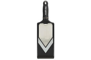 Mandoline Microplane en V double fonctions avec protège doigts