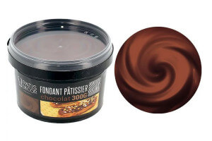 Fondant pâtissier chocolat Patisdécor 300g