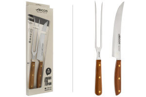 Coffret spécial barbecue Arcos Nordika fouchette + couteau à découper
