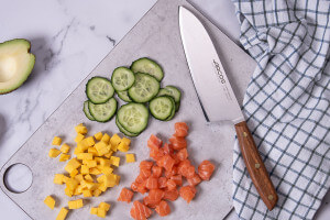 Couteau deba Arcos Nordika lame 17cm