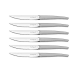 Coffret de 24 couverts de table Lou Laguiole Jet Sablé gris inox 18/0