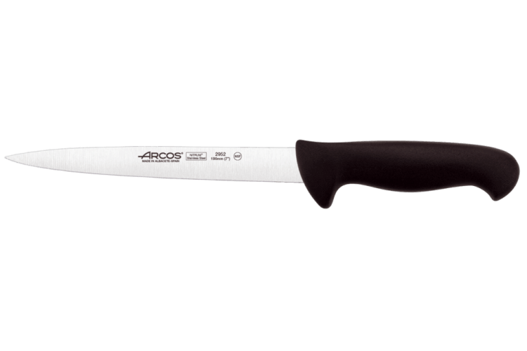 Couteau filet de sole pro 19cm acier NITRUM® ARCOS 2900
