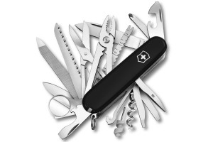 Couteau suisse Victorinox Swisschamp noir 91mm 33 fonctions