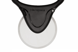 Roulette à pizza Microplane EASY PREP noire poignée ergonomique