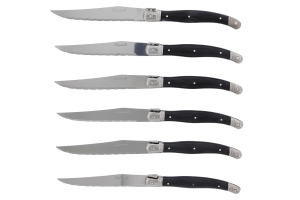 Coffret 6 couteaux de table Laguiole Postiche Gris