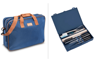 Mallette de pâtissier 33 accessoires Urban Case DEGLON bleue