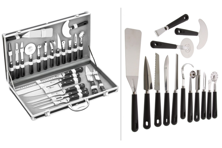 Valise du cuisinier Pradel Excellence 22 couteaux et accessoires