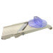 Mandoline japonaise professionnelle Benriner 3 lames + poussoir extra large