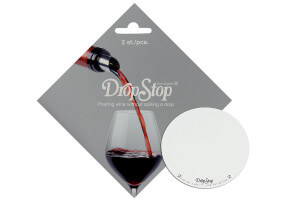 Set de 2 disques flexibles "Drop Stop" anti-goutte