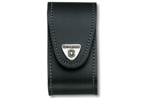 Etui cuir noir Victorinox pour couteaux suisses 9,1cm - 15 à 23 pièces