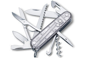 Couteau suisse Victorinox Huntsman Silvertech 91mm 15 fonctions