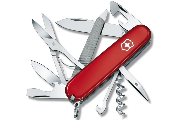 Couteau suisse Victorinox Mountaineer rouge 91mm 18 fonctions