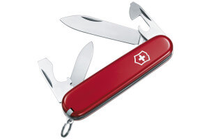 Couteau suisse Victorinox Recruit rouge 84mm 10 fonctions