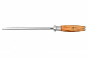 Fusil à aiguiser Fukito Olive diamant mèche ronde 20cm