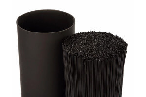Bloc universel design rond noir Arcos intérieur amovible fibres PP
