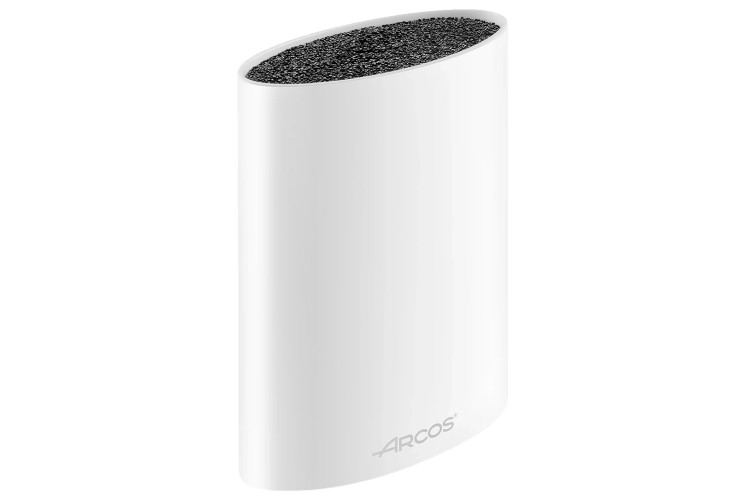 Bloc universel design ovale blanc Arcos int&eacute;rieur amovible fibres PP