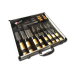 Valise de 11 Couteaux type Japonais Pradel Excellence