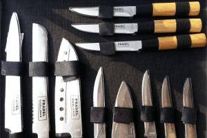Valise de 11 Couteaux type Japonais Pradel Excellence
