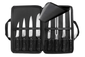 Mallette extra plate 8 couteaux et accessoires Sabatier Trompette Universal