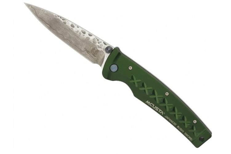 Couteau pliant MCUSTA Tsuchi Fusion MC-163D Damas martel&eacute; 11cm