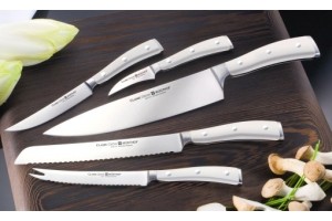 Couteau filet de sole Classic Ikon blanc / Creme de Wüsthof - lame flexible 16 cm
