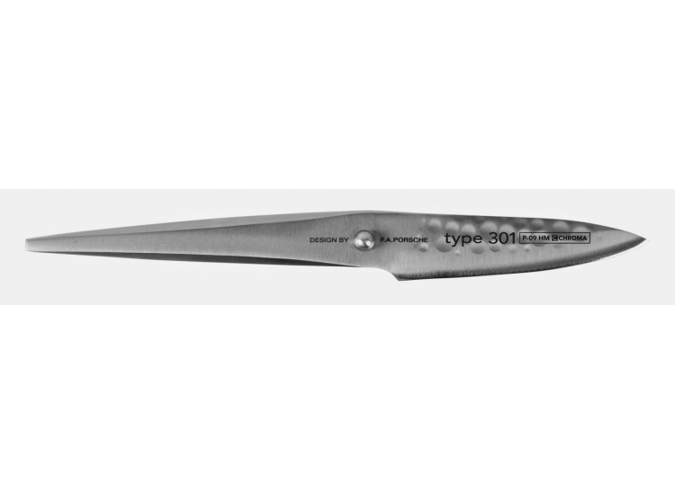 Couteau à pain Chroma Type 301 Design by F.A. Porsche martelé 21cm