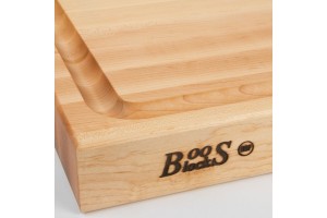 Planche à découper épaisse Boos Blocks ProChef bois d'érable avec rigole 51x38x6cm