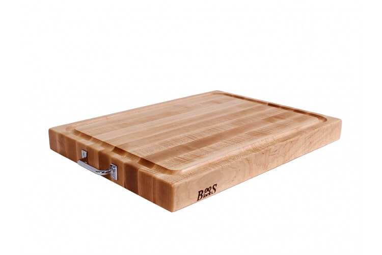 Planche à découper Boos Blocks Pro Chef bois d'érable avec rigole 61x46x6cm