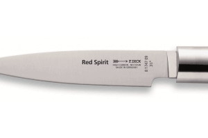 Couteau d'office DICK Red Spirit acier inoxydable 9cm manche rouge