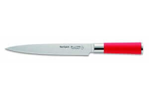 Couteau tranchelard DICK Red Spirit acier inoxydable 21cm manche rouge