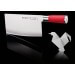 Couteau de chef chinois DICK Red Spirit acier inoxydable 18cm manche rouge
