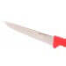Couteau de boucher 28cm manche rouge Bargoin