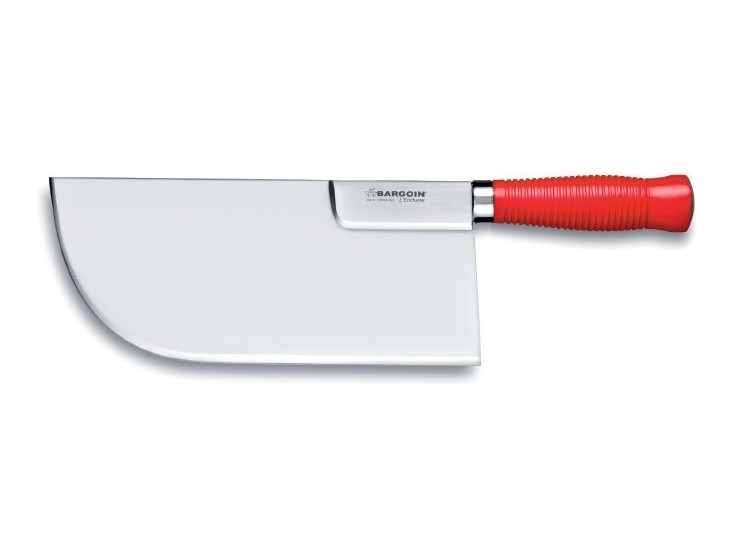 Feuille de boucher renforc&eacute;e Bargoin rouge dos droit 26cm 0.84 Kg 