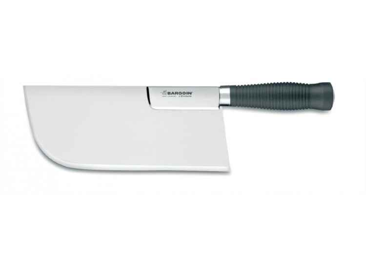 Feuille de boucher renforc&eacute;e Bargoin noir dos droit 28cm 0.91 Kg 