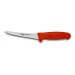 Couteau à désosser Bargoin lame courbée 15cm manche rouge
