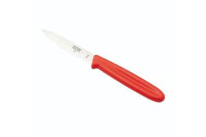 Couteau d'office Kuhn Rikon Swiss lame 8.5cm manche rouge