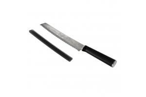 Couteau à pain Kuhn Rikon JIU lame 21cm manche ultra-confort + étui