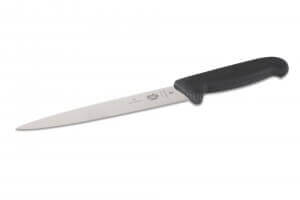Couteau à dénerver/filet de sole 18cm, manche fibrox noir Victorinox 5.3703.18