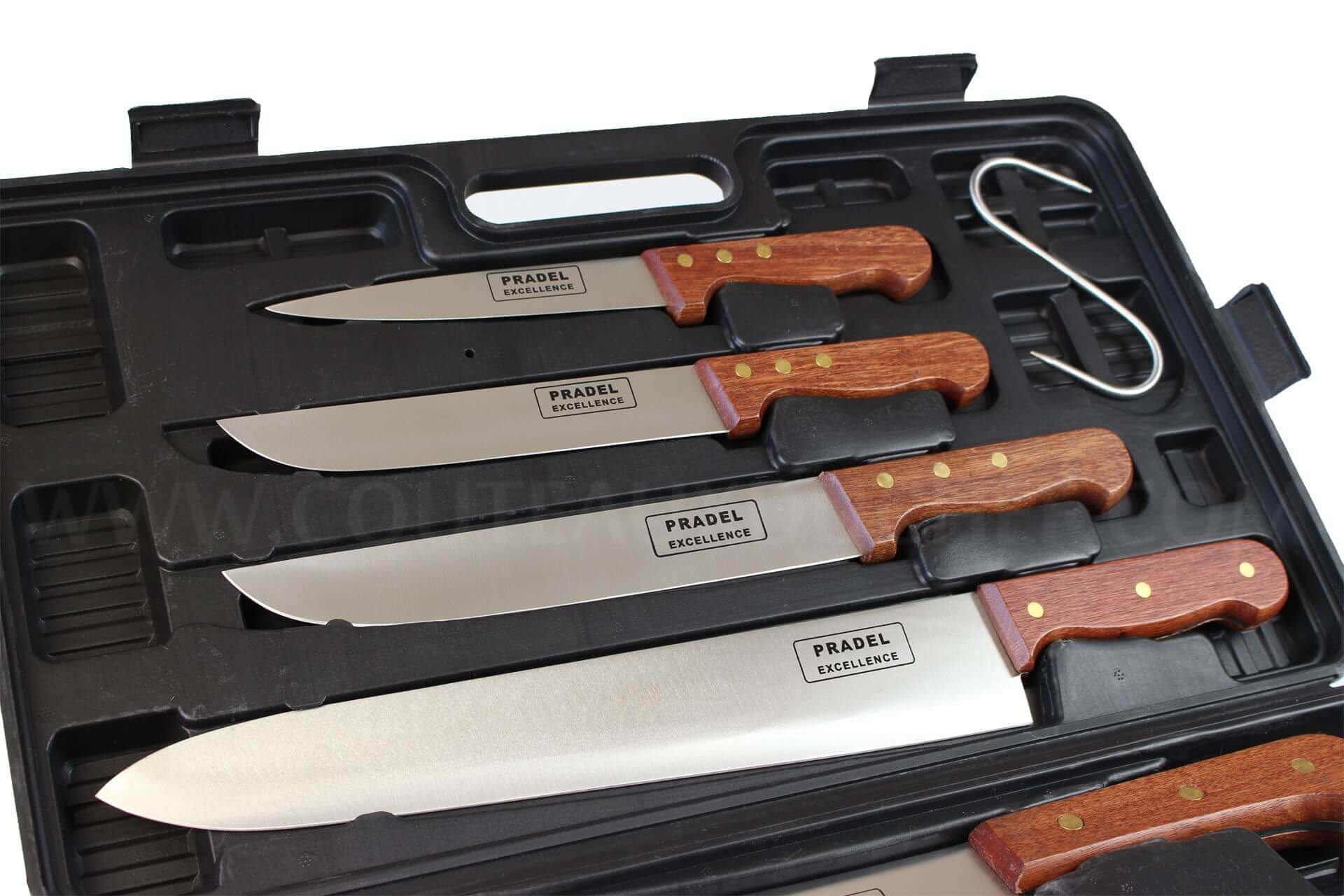Sac de 7 pièces couteaux boucher - PRADEL EXCELLENCE - Pecheur-Online