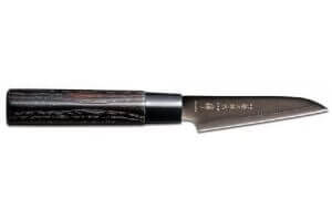 Couteau d'office japonais Tojiro Zen Black lame 9cm