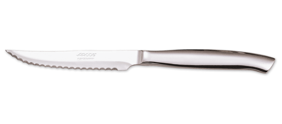 Rustler - Couteaux à Viandes - Lot de 4 - Manches en bois Micarta - Lames  en Acier dentelées pour une Coupe exceptionnelle - Design autenthique :  : Cuisine et Maison