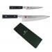 Coffret 2 couteaux japonais Kasumi Masterpiece haut de gamme Chef + Office
