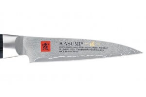 Couteau d'office japonais Kasumi Masterpiece damas haut de gamme 8cm 